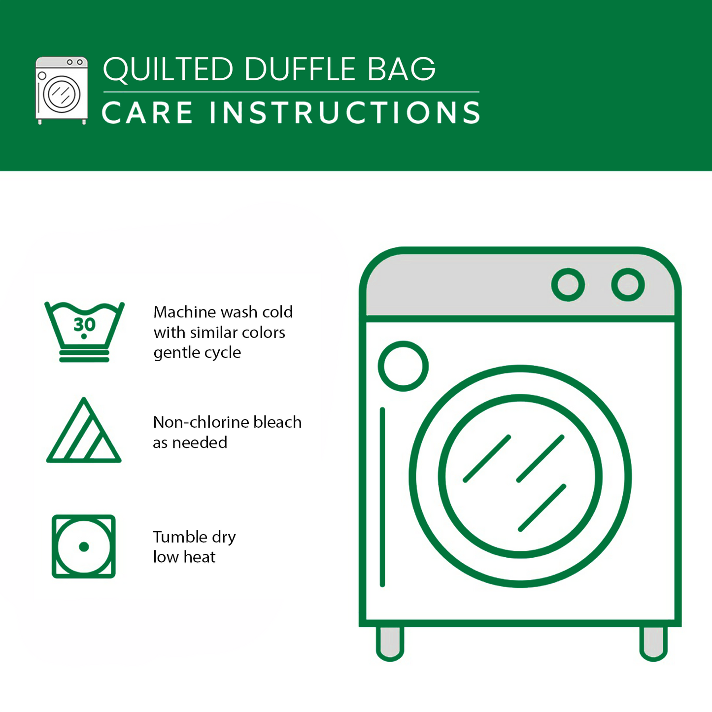 Midnight Cats Quilted Duffle Bag