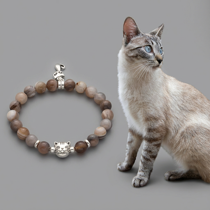 Custom Siamese Cat Bracelet
