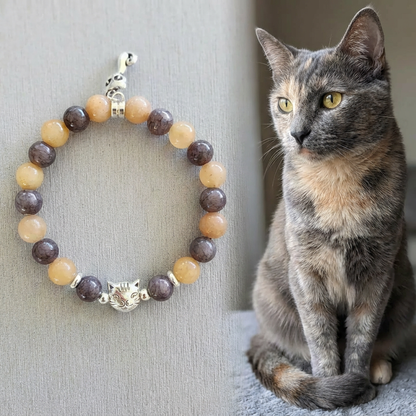 Custom Dilute Tortie Cat Bracelet