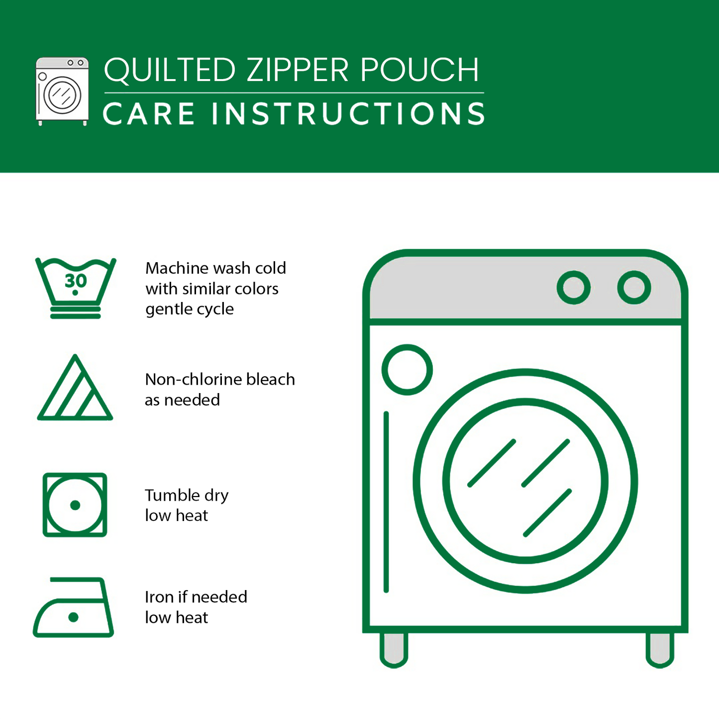 Moonlit Meow Quilted Zipper Pouch