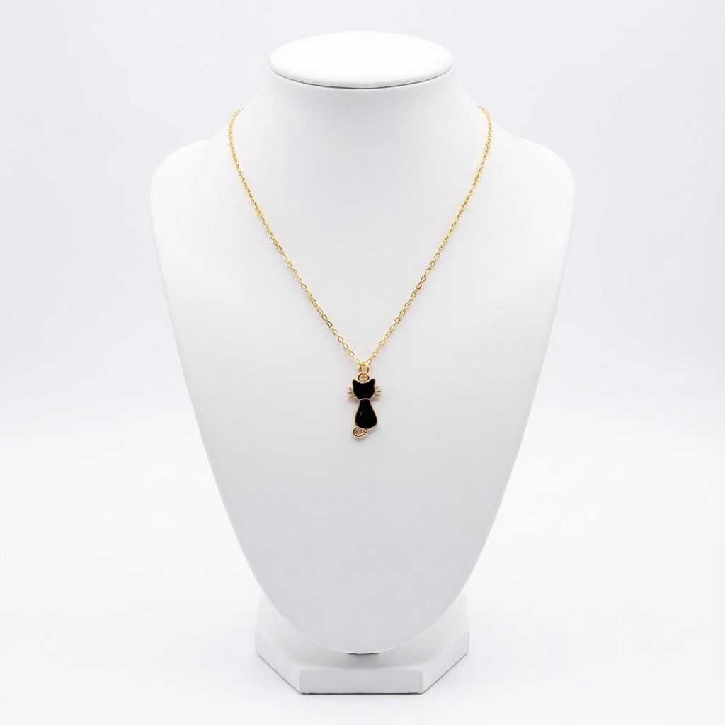 Black Cat Necklace
