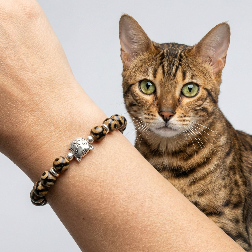 Custom Bengal Cat Bracelet
