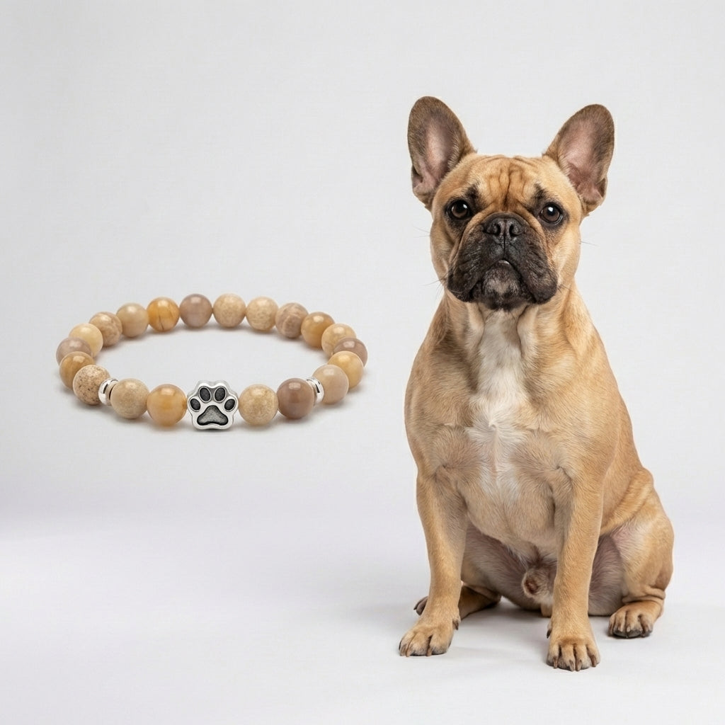 Custom French Bulldog (Fawn) Bracelet