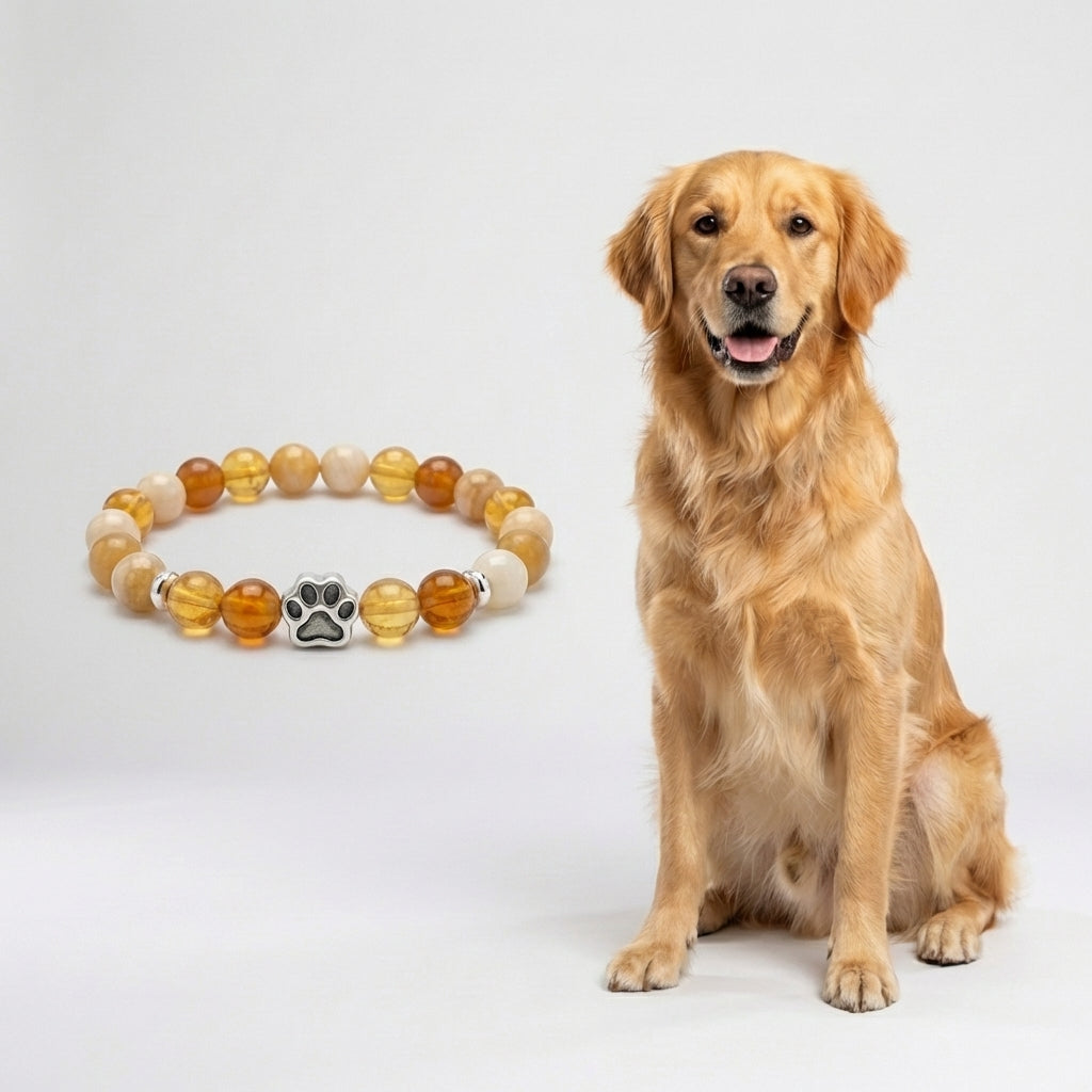 Custom Golden Retriever Bracelet