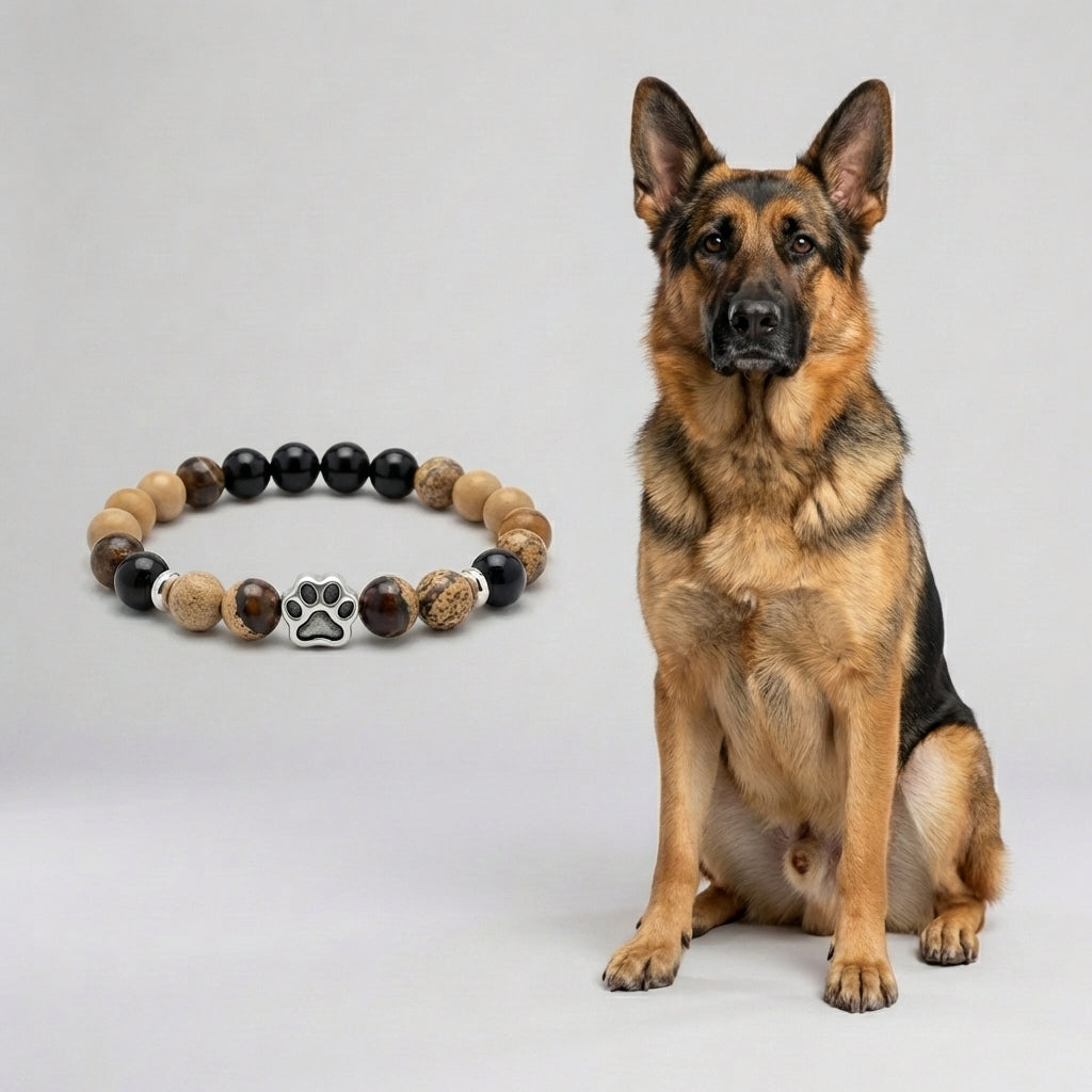 Custom German Shepherd Bracelet