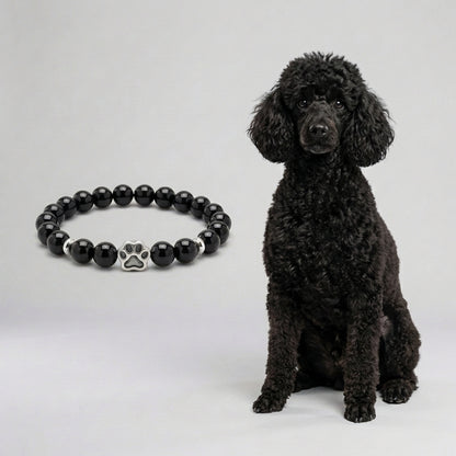 Custom Poodle (Black) Bracelet