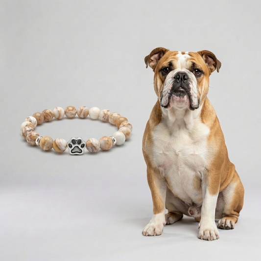 Custom Bulldog (English) Bracelet