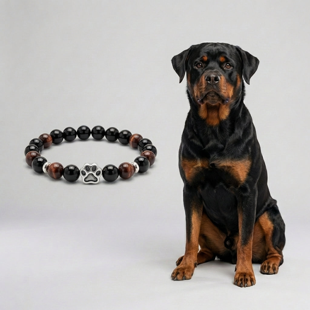 Custom Rottweiler Bracelet