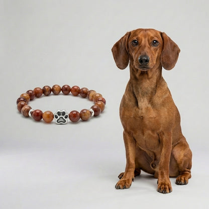 Custom Dachshund (Brown) Bracelet