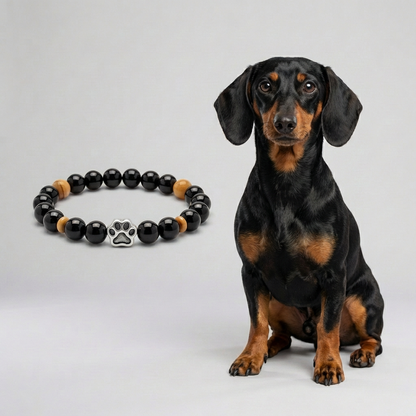 Custom Dachshund (Black & Tan) Bracelet