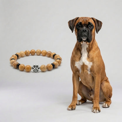 Custom Boxer Dog Bracelet