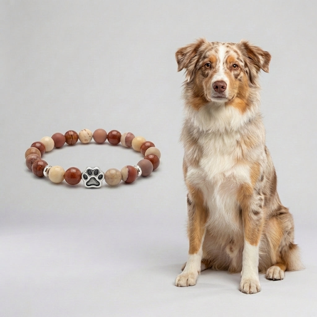 Custom Australian Shepherd (Red Merle) Bracelet