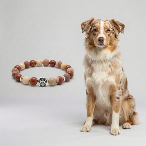 Custom Australian Shepherd (Red Merle) Bracelet